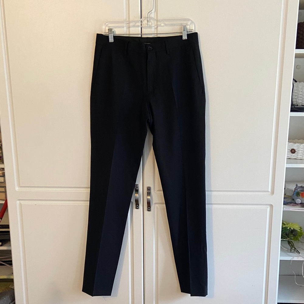 Zara Black Men's Dress Pants - Tapered Fit